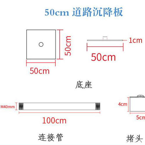 揭阳沉降板规格型号如何选择?